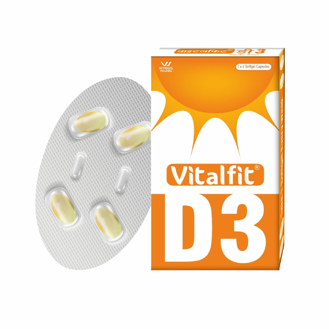 Vitalfit D3 Softgel Capsule